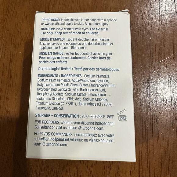 ARBONNE Sky for Men Soap Bar 7 oz. / 198 g NEW IN BOX RARE DISCONTINUED - Picture 4 of 5